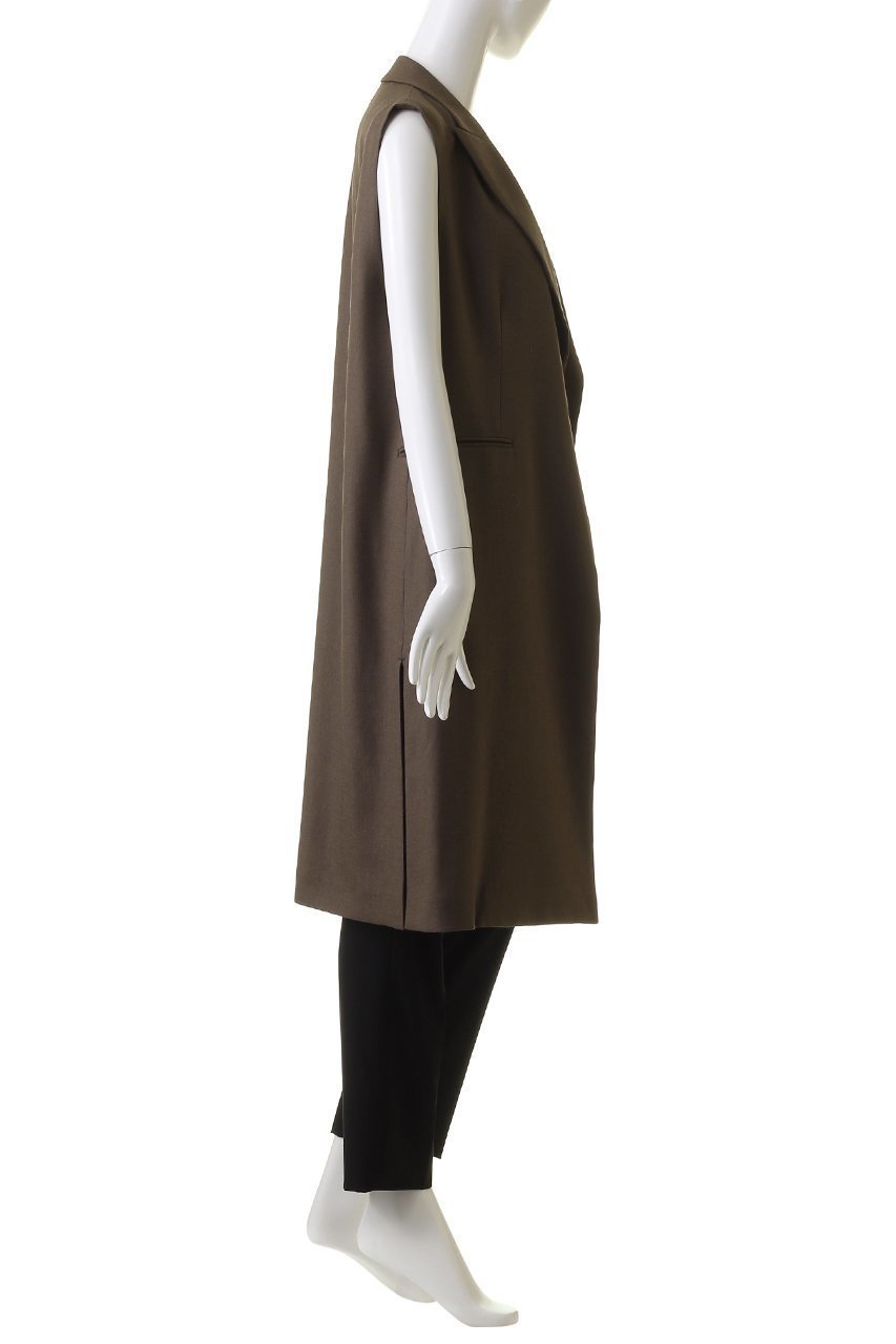 【ベイジ,/BEIGE,】のCAROLE(キャロル)/ロングテーラードジレ 大人の最旬トレンドファッション＆コーディネート founy(ファウニー) 　ファッション　Fashion　レディースファッション　Fashion for Women　アウター　Coat / Outerwear Collection　レディースジャケット・軽アウター　Jackets　おすすめ　Recommended / Our Picks　ジャケット　Jacket, Outerwear　ストレッチ　Stretch, Stretchy Fabric　スリット　Slit, Slit Detail　セットアップ　Set-Up, Coordinated Outfit　ベスト　Vest, Waistcoat　リネン　Linen, Linen Fabric　夏　Summer　春　Spring　S/S・春夏　SS, Spring/Summer, Warm Season　other-3|ID: prp329100003932454 ipo3291000000036812137