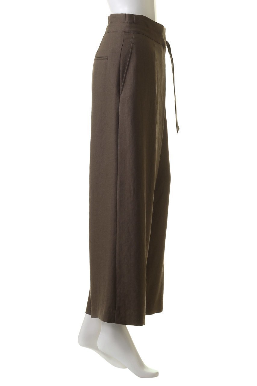 【ベイジ,/BEIGE,】のCAROLE(キャロル)/デザインパンツ 人気、トレンドファッション・服の通販 founy(ファニー) 　ファッション　Fashion　レディースファッション　Fashion for Women　パンツ　Pants & Trousers　おすすめ　Recommended / Our Picks　ストレッチ　Stretch, Stretchy Fabric　セットアップ　Set-Up, Coordinated Outfit　ラップ　Wrap, Wrap Design　リネン　Linen, Linen Fabric　リボン　Ribbon, Bow　ワイド　Wide, Wide Fit　other-3|ID: prp329100003932455 ipo3291000000032818870