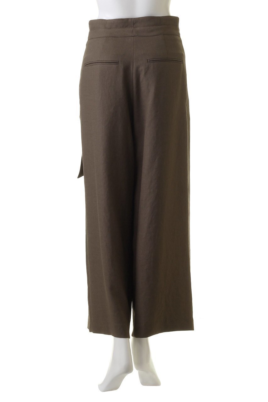 【ベイジ,/BEIGE,】のCAROLE(キャロル)/デザインパンツ 人気、トレンドファッション・服の通販 founy(ファニー) 　ファッション　Fashion　レディースファッション　Fashion for Women　パンツ　Pants & Trousers　おすすめ　Recommended / Our Picks　ストレッチ　Stretch, Stretchy Fabric　セットアップ　Set-Up, Coordinated Outfit　ラップ　Wrap, Wrap Design　リネン　Linen, Linen Fabric　リボン　Ribbon, Bow　ワイド　Wide, Wide Fit　other-4|ID: prp329100003932455 ipo3291000000032818871