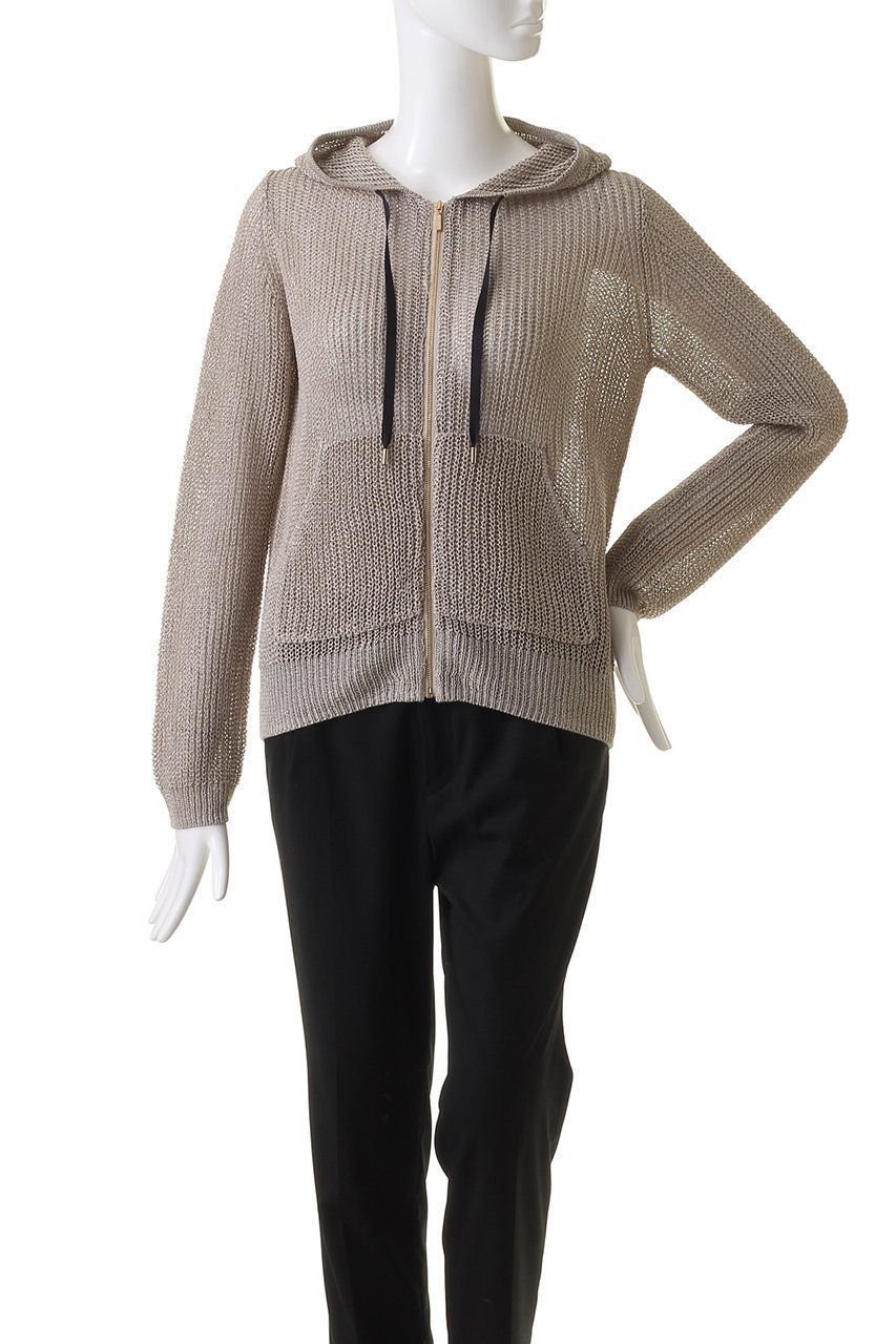 【ベイジ,/BEIGE,】のOPTICAL(オプティカル)/ニットパーカー 人気、トレンドファッション・服の通販 founy(ファニー) 　ファッション　Fashion　レディースファッション　Fashion for Women　トップス・カットソー　Cut & Sew Tops　ニット　Knit Tops & Sweaters　レディースパーカー・カジュアルフーディー　Casual Hoodies & Sweatshirts　シンプル　Simple, Minimal　パーカー　Hoodie, Parka　夏　Summer　春　Spring　S/S・春夏　SS, Spring/Summer, Warm Season　other-2|ID: prp329100003932457 ipo3291000000036098702