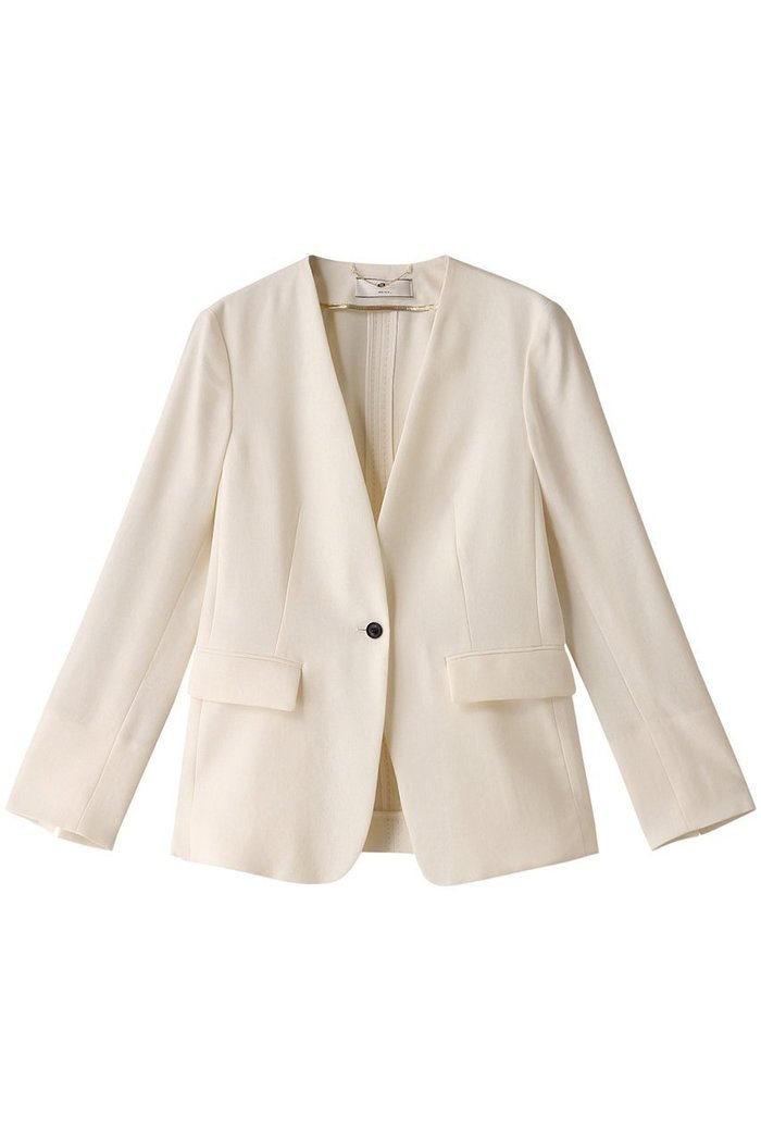 【ベイジ,/BEIGE,】のCAROLE(キャロル)/ノーカラージャケット インテリア・キッズ・メンズ・レディースファッション・服の通販 founy(ファニー) https://founy.com/ ファッション Fashion レディースファッション Fashion for Women アウター Coat / Outerwear Collection レディースジャケット・軽アウター Jackets ノーカラージャケット / シンプル上品コーデ Collarless Jackets おすすめ Recommended / Our Picks シェイプ Shape, Slim Fit ジャケット Jacket, Outerwear ストレッチ Stretch, Stretchy Fabric セットアップ Set-Up, Coordinated Outfit リネン Linen, Linen Fabric 夏 Summer 春 Spring S/S・春夏 SS, Spring/Summer, Warm Season |ID: prp329100003932461 ipo3291000000035961695