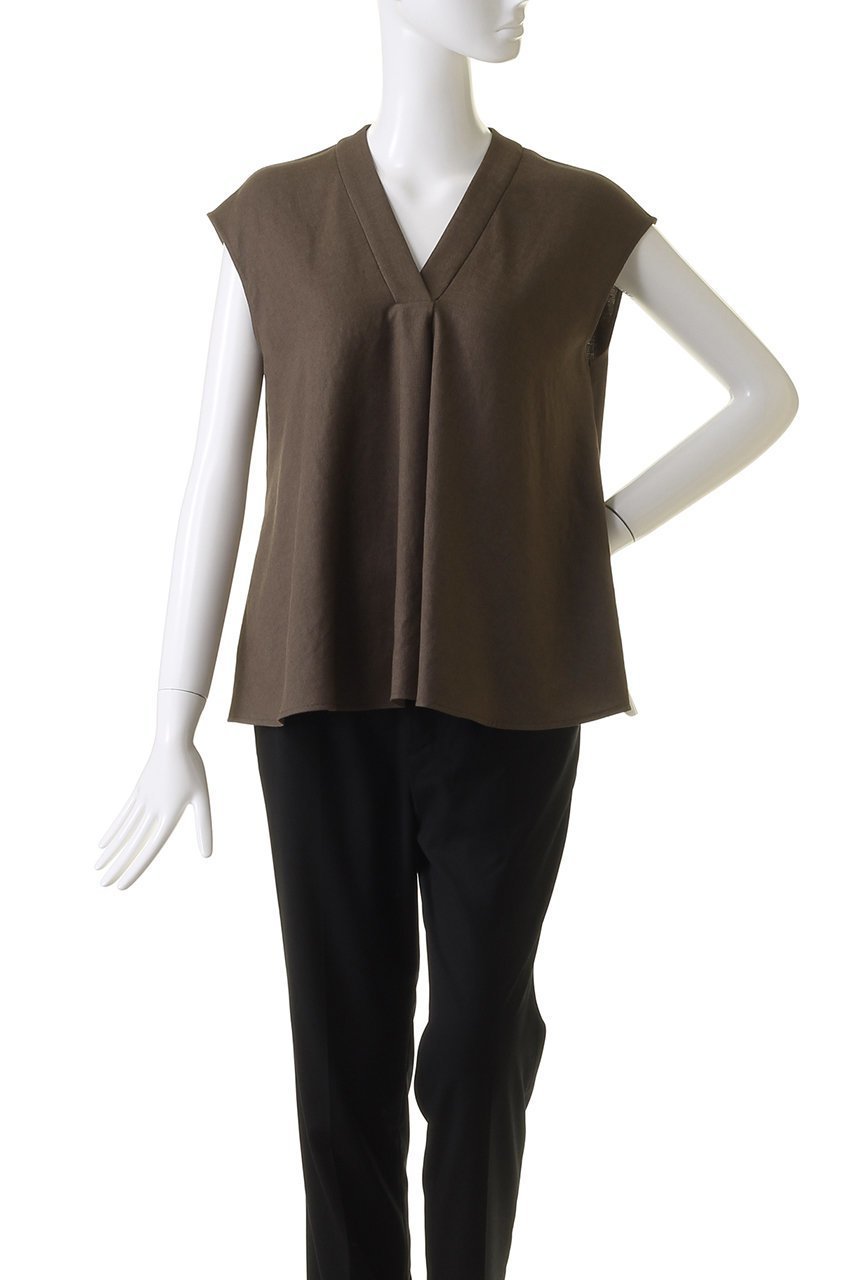 【ベイジ,/BEIGE,】のCAROLE(キャロル)/ペプラムブラウス 人気、トレンドファッション・服の通販 founy(ファニー) 　ファッション　Fashion　レディースファッション　Fashion for Women　トップス・カットソー　Cut & Sew Tops　シャツ・ブラウス・オフィスカジュアル　Elegant Blouses & Button-Ups　おすすめ　Recommended / Our Picks　ショート　Short, Short Length　ストレッチ　Stretch, Stretchy Fabric　スリーブ　Sleeve, Long Sleeve / Short Sleeve　セットアップ　Set-Up, Coordinated Outfit　フレア　Flare, Flared　フロント　Front, Front Design　ペプラム　Peplum, Flared Hem　リネン　Linen, Linen Fabric　夏　Summer　春　Spring　S/S・春夏　SS, Spring/Summer, Warm Season　other-2|ID: prp329100003932462 ipo3291000000035368347