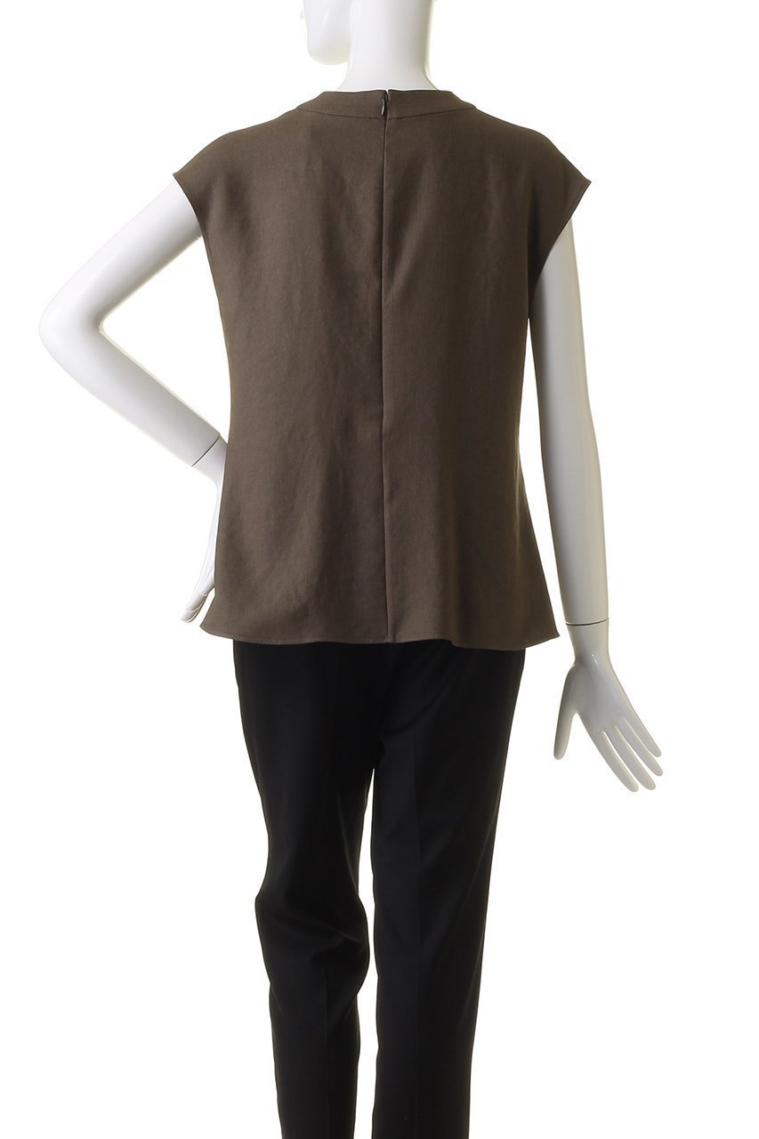 【ベイジ,/BEIGE,】のCAROLE(キャロル)/ペプラムブラウス 人気、トレンドファッション・服の通販 founy(ファニー) 　ファッション　Fashion　レディースファッション　Fashion for Women　トップス・カットソー　Cut & Sew Tops　シャツ・ブラウス・オフィスカジュアル　Elegant Blouses & Button-Ups　おすすめ　Recommended / Our Picks　ショート　Short, Short Length　ストレッチ　Stretch, Stretchy Fabric　スリーブ　Sleeve, Long Sleeve / Short Sleeve　セットアップ　Set-Up, Coordinated Outfit　フレア　Flare, Flared　フロント　Front, Front Design　ペプラム　Peplum, Flared Hem　リネン　Linen, Linen Fabric　夏　Summer　春　Spring　S/S・春夏　SS, Spring/Summer, Warm Season　other-4|ID: prp329100003932462 ipo3291000000035368349