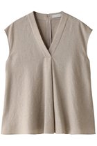 【ベイジ,/BEIGE,】のCAROLE(キャロル)/ペプラムブラウス 大人の最旬トレンドファッション＆コーディネート founy(ファウニー) ファッション Fashion レディースファッション Fashion for Women トップス・カットソー Cut & Sew Tops シャツ・ブラウス・オフィスカジュアル Elegant Blouses & Button-Ups おすすめ Recommended / Our Picks ショート Short, Short Length ストレッチ Stretch, Stretchy Fabric スリーブ Sleeve, Long Sleeve / Short Sleeve セットアップ Set-Up, Coordinated Outfit フレア Flare, Flared フロント Front, Front Design ペプラム Peplum, Flared Hem リネン Linen, Linen Fabric 夏 Summer 春 Spring S/S・春夏 SS, Spring/Summer, Warm Season thumbnail Sand|ID: prp329100003932462 ipo3291000000036725048