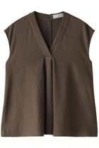 【ベイジ,/BEIGE,】のCAROLE(キャロル)/ペプラムブラウス 大人の最旬トレンドファッション＆コーディネート founy(ファウニー) ファッション Fashion レディースファッション Fashion for Women トップス・カットソー Cut & Sew Tops シャツ・ブラウス・オフィスカジュアル Elegant Blouses & Button-Ups おすすめ Recommended / Our Picks ショート Short, Short Length ストレッチ Stretch, Stretchy Fabric スリーブ Sleeve, Long Sleeve / Short Sleeve セットアップ Set-Up, Coordinated Outfit フレア Flare, Flared フロント Front, Front Design ペプラム Peplum, Flared Hem リネン Linen, Linen Fabric 夏 Summer 春 Spring S/S・春夏 SS, Spring/Summer, Warm Season thumbnail Mocha|ID: prp329100003932462 ipo3291000000036725049