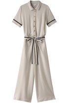 【ハンロ/HANRO】の【HANRO 140YEARS】ジャンプスーツ 人気、トレンドファッション・服の通販 founy(ファニー) ファッション Fashion レディースファッション Fashion for Women パンツ Pants & Trousers スーツ Suit, Formalwear モダン Modern, Contemporary thumbnail ベージュ|ID: prp329100003934358 ipo3291000000036083808