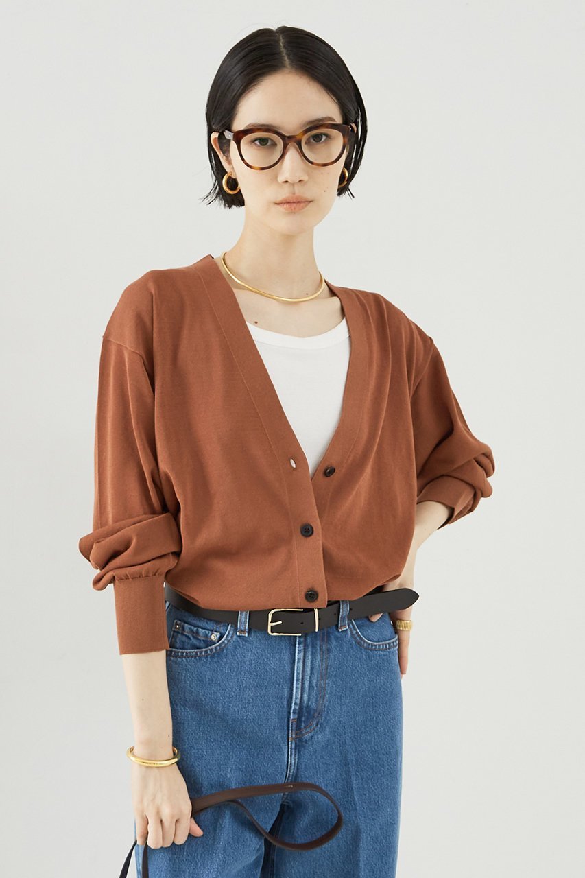 【ザ ストア バイ シー/THE STORE by C】のカーディガン 人気、トレンドファッション・服の通販 founy(ファニー) 　ファッション　Fashion　レディースファッション　Fashion for Women　トップス・カットソー　Cut & Sew Tops　ニット　Knit Tops & Sweaters　カーディガン・羽織り　Layered Style Cardigans　おすすめ　Recommended / Our Picks　アンサンブル　Ensemble Set　カーディガン　Cardigan, Knitwear　ノースリーブ　Sleeveless, No-Sleeve　夏　Summer　other-4|ID: prp329100003936600 ipo3291000000032943993