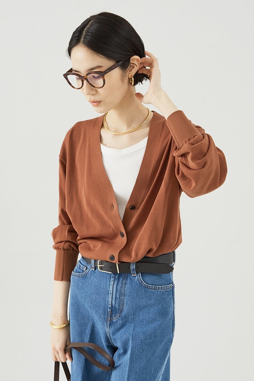 【ザ ストア バイ シー/THE STORE by C】のカーディガン 人気、トレンドファッション・服の通販 founy(ファニー) 　ファッション　Fashion　レディースファッション　Fashion for Women　トップス・カットソー　Cut & Sew Tops　ニット　Knit Tops & Sweaters　カーディガン・羽織り　Layered Style Cardigans　おすすめ　Recommended / Our Picks　アンサンブル　Ensemble Set　カーディガン　Cardigan, Knitwear　ノースリーブ　Sleeveless, No-Sleeve　夏　Summer　other-5|ID: prp329100003936600 ipo3291000000032944000