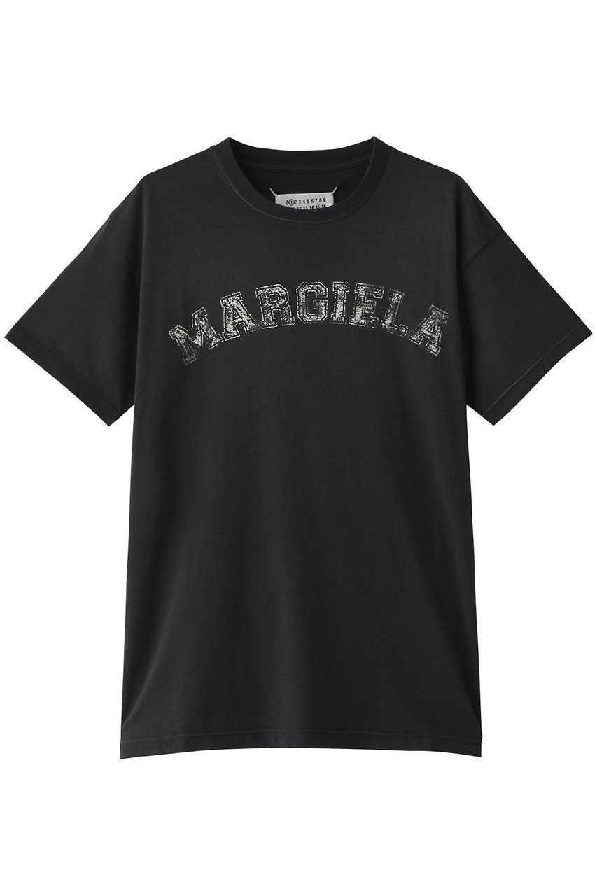 【メゾン マルジェラ/MAISON MARGIELA】のTシャツ インテリア・キッズ・メンズ・レディースファッション・服の通販 founy(ファニー) 　ファッション　Fashion　レディースファッション　WOMEN　トップス・カットソー　Tops/Tshirt　シャツ/ブラウス　Shirts/Blouses　ロング / Tシャツ　T-Shirts　カットソー　Cut and Sewn　ショート　Short　シンプル　Simple　スリーブ　Sleeve　トレンド　Trend　ボトム　Bottom　定番　Standard　ウォッシュドブラック|ID: prp329100003936605 ipo3291000000026294619