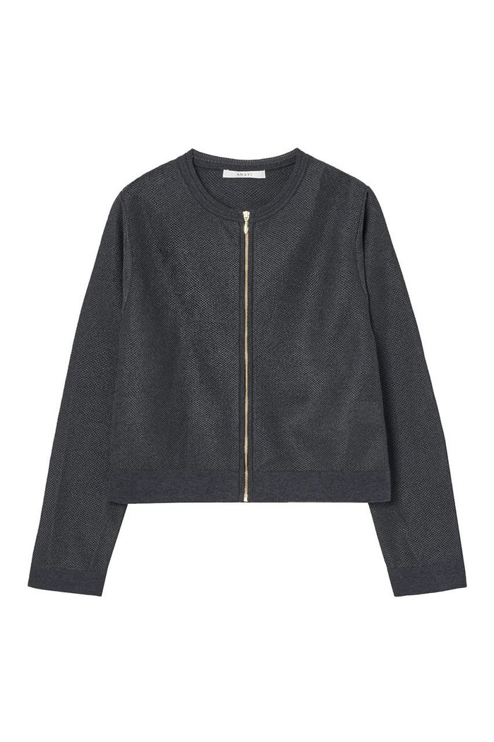 【アナイ/ANAYI】のカノコメッシュブルゾン インテリア・キッズ・メンズ・レディースファッション・服の通販 founy(ファニー) https://founy.com/ ファッション Fashion レディースファッション Fashion for Women アウター Coat / Outerwear Collection レディースジャケット・軽アウター Jackets ブルゾンジャケット・スポーティアウター Blouson Jackets アイレット Eyelet Lace カーディガン Cardigan, Knitwear コンパクト Compact, Small Size ジャケット Jacket, Outerwear フレア Flare, Flared フロント Front, Front Design ブルゾン Blouson, Bomber Jacket ボトム Bottoms, Lower Wear メッシュ Mesh, Net Fabric ワイド Wide, Wide Fit 夏 Summer |ID: prp329100003936626 ipo3291000000032956891