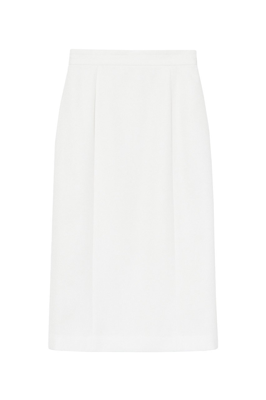 【アナイ/ANAYI】のバスケットウエストステッチタイト スカート インテリア・キッズ・メンズ・レディースファッション・服の通販 founy(ファニー) 　ファッション　Fashion　レディースファッション　Fashion for Women　スカート　Skirts　エレガント 上品　Elegant　シンプル　Simple, Minimal　ジャケット　Jacket, Outerwear　セットアップ　Set-Up, Coordinated Outfit　タイトスカート　Pencil Skirt, Tight Skirt　バスケット　Basket, Basket Bag　ペプラム　Peplum, Flared Hem　ポケット　Pocket, Pocket Detail　リネン　Linen, Linen Fabric　再入荷　Restock / Back in Stock　ホワイト|ID: prp329100003936628 ipo3291000000035054649