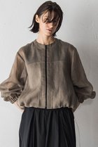 【エッセン ロートレアモン/ESSEN LAUTREAMONT】のエステルオーガンジーブルゾン 人気、トレンドファッション・服の通販 founy(ファニー) ファッション Fashion レディースファッション Fashion for Women アウター Coat / Outerwear Collection レディースジャケット・軽アウター Jackets ブルゾンジャケット・スポーティアウター Blouson Jackets オーガンジー Organza Fabric シアー Sheer, See-Through ジャケット Jacket, Outerwear スポーティ Sporty, Casual Athletic バルーン Balloon, Balloon Silhouette ブルゾン Blouson, Bomber Jacket thumbnail カーキ|ID: prp329100003936638 ipo3291000000033155605