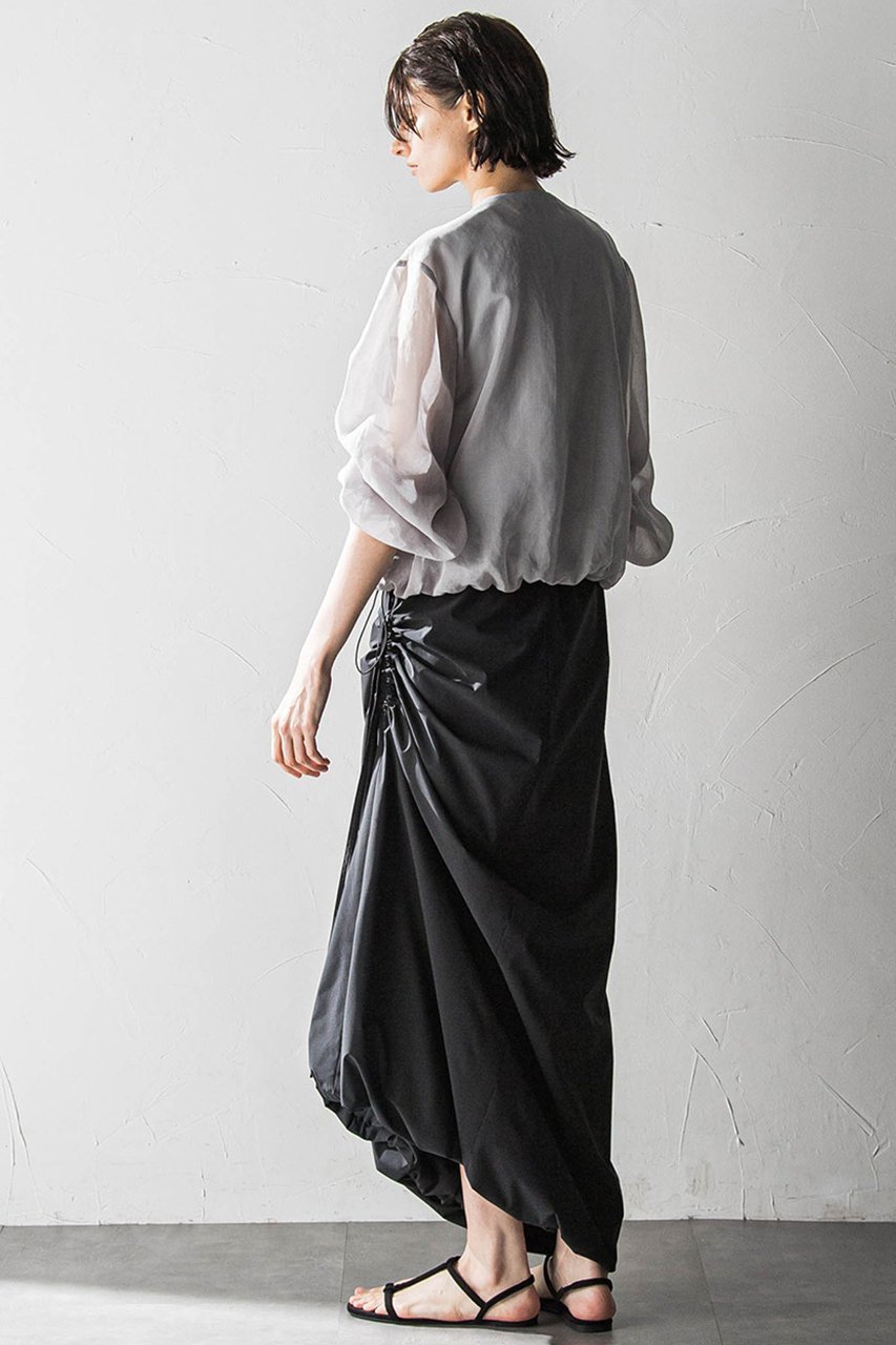 【エッセン ロートレアモン/ESSEN LAUTREAMONT】のエステルオーガンジーブルゾン 人気、トレンドファッション・服の通販 founy(ファニー) 　ファッション　Fashion　レディースファッション　Fashion for Women　アウター　Coat / Outerwear Collection　レディースジャケット・軽アウター　Jackets　ブルゾンジャケット・スポーティアウター　Blouson Jackets　オーガンジー　Organza Fabric　シアー　Sheer, See-Through　ジャケット　Jacket, Outerwear　スポーティ　Sporty, Casual Athletic　バルーン　Balloon, Balloon Silhouette　ブルゾン　Blouson, Bomber Jacket　other-7|ID: prp329100003936638 ipo3291000000033155613