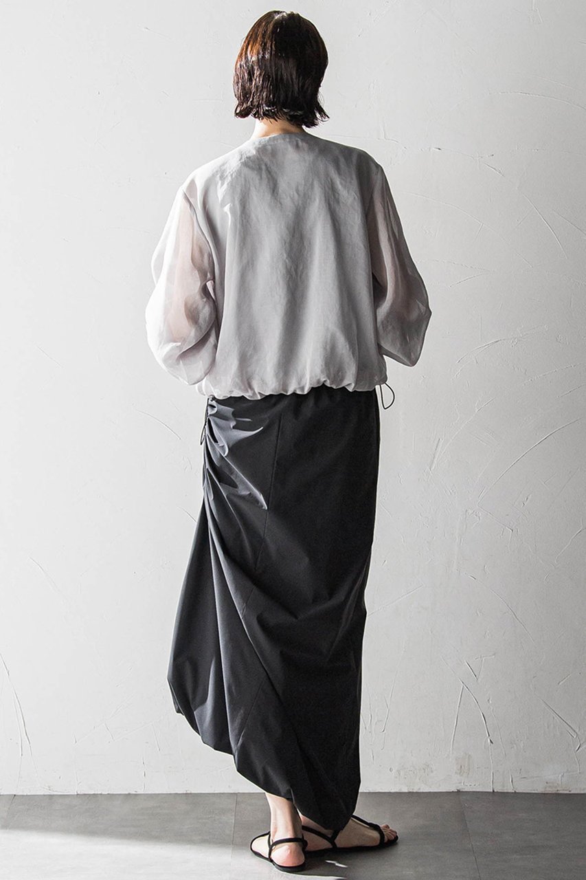 【エッセン ロートレアモン/ESSEN LAUTREAMONT】のエステルオーガンジーブルゾン 人気、トレンドファッション・服の通販 founy(ファニー) 　ファッション　Fashion　レディースファッション　Fashion for Women　アウター　Coat / Outerwear Collection　レディースジャケット・軽アウター　Jackets　ブルゾンジャケット・スポーティアウター　Blouson Jackets　オーガンジー　Organza Fabric　シアー　Sheer, See-Through　ジャケット　Jacket, Outerwear　スポーティ　Sporty, Casual Athletic　バルーン　Balloon, Balloon Silhouette　ブルゾン　Blouson, Bomber Jacket　other-8|ID: prp329100003936638 ipo3291000000033155615