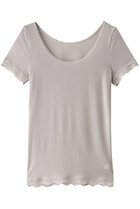 【キッドブルー/KID BLUE】の24ベンベルグベア天半袖インナー グレー|ID: prp329100003936644 ipo3291000000036110628