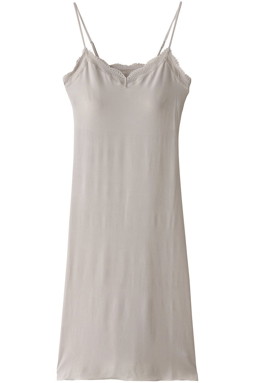 【キッドブルー/KID BLUE】の24ベンベルグベア天スリップ インテリア・キッズ・メンズ・レディースファッション・服の通販 founy(ファニー) 　ファッション　Fashion　レディースファッション　Fashion for Women　ワンピース　Dresses　下着・ランジェリー　Lingerie & Intimates　おすすめ　Recommended / Our Picks　インナー　Innerwear　シアー　Sheer, See-Through　セットアップ　Set-Up, Coordinated Outfit　ラップ　Wrap, Wrap Design　ランジェリー　Lingerie, Intimate Wear　レース　Lace, Lace Fabric　夏　Summer　定番　Standard, Basic Item　春　Spring　S/S・春夏　SS, Spring/Summer, Warm Season　グレー|ID: prp329100003936645 ipo3291000000035785906