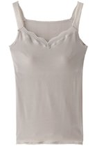 【キッドブルー/KID BLUE】の24ベンベルグベア天カップ付キャミ グレー|ID: prp329100003936647 ipo3291000000036110645