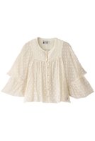 【ルール ロジェット/leur logette】のDandelion dotブラウス 人気、トレンドファッション・服の通販 founy(ファニー) ファッション Fashion レディースファッション Fashion for Women トップス・カットソー Cut & Sew Tops シャツ・ブラウス・オフィスカジュアル Elegant Blouses & Button-Ups おすすめ Recommended / Our Picks ショート Short, Short Length スニーカー Sneakers, Trainers スリーブ Sleeve, Long Sleeve / Short Sleeve ダウン Down, Puffer デニム Denim, Jeans Material ドット Polka Dot, Dot Pattern フェミニン Feminine, Girly フォルム Silhouette, Form フレア Flare, Flared |ID:prp329100003938631