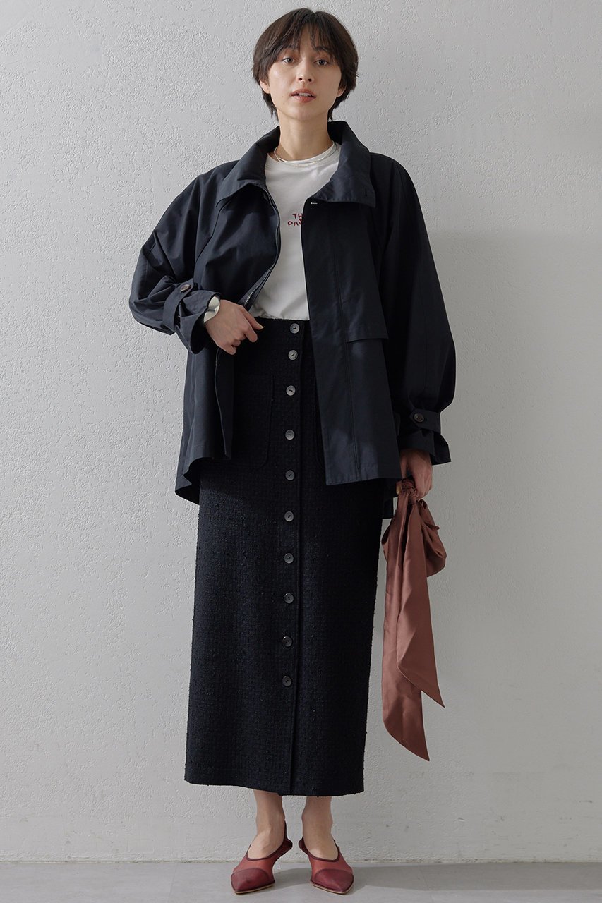 【ウィムガゼット/Whim Gazette】のフロントボタンスカート 人気、トレンドファッション・服の通販 founy(ファニー) 　ファッション　Fashion　レディースファッション　Fashion for Women　スカート　Skirts　ロングスカート　Long Skirts / Maxi & Midi Skirts　カットソー　Cut and Sewn Top　シンプル　Simple, Minimal　ストレート　Straight, Straight Cut　チェック　Check, Plaid, Tartan　フロント　Front, Front Design　リボン　Ribbon, Bow　ロング　Long, Long-Length　other-6|ID: prp329100003938645 ipo3291000000032825441