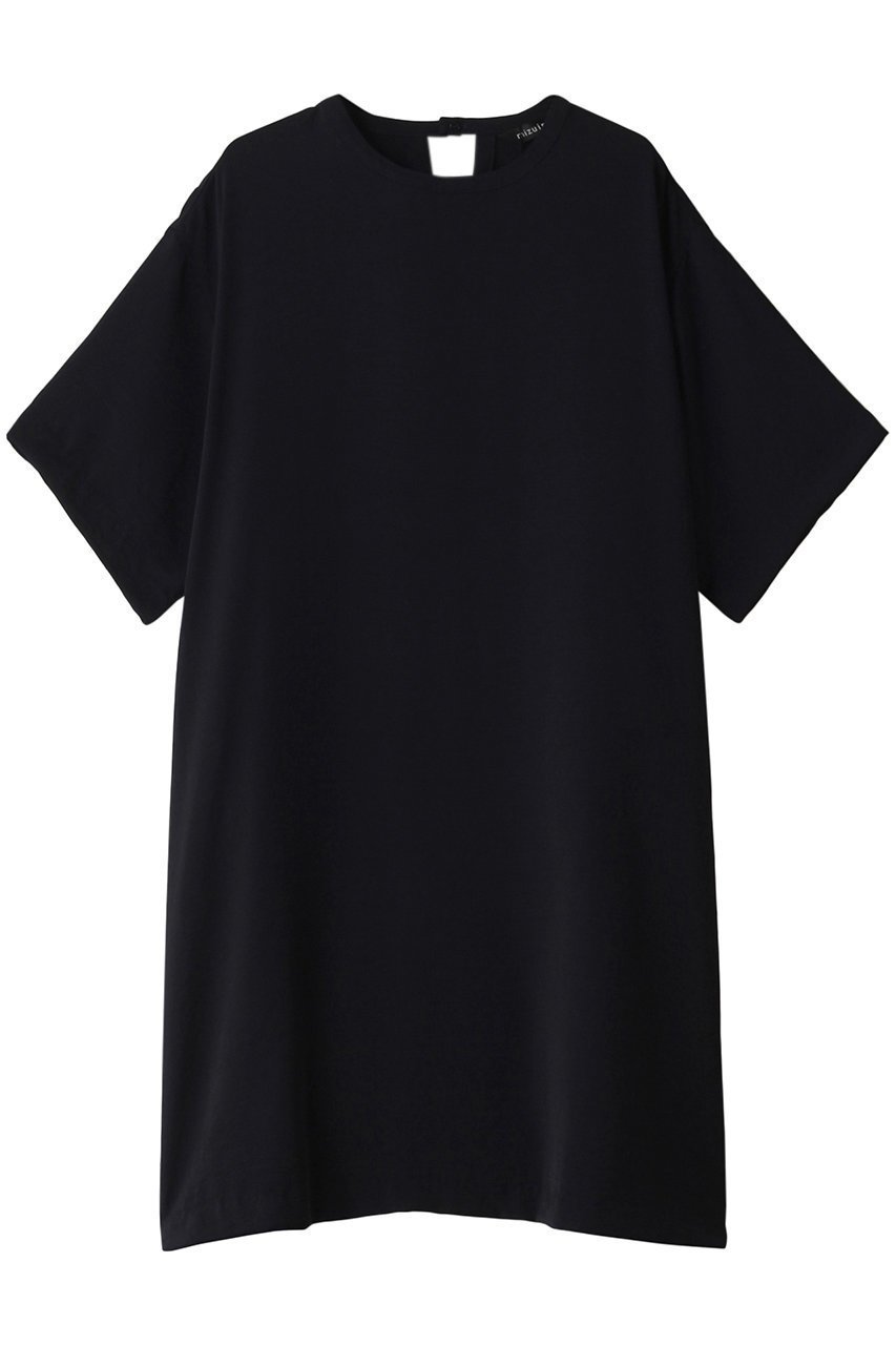 【ミズイロ インド/mizuiro ind】のA line wide slv OP ワンピース インテリア・キッズ・メンズ・レディースファッション・服の通販 founy(ファニー) 　ファッション　Fashion　レディースファッション　Fashion for Women　ワンピース　Dresses　チュニック　Tunic Tops & Dresses　シンプル　Simple, Minimal　チュニック　Tunic, Long Top　navy|ID: prp329100003938665 ipo3291000000032899300