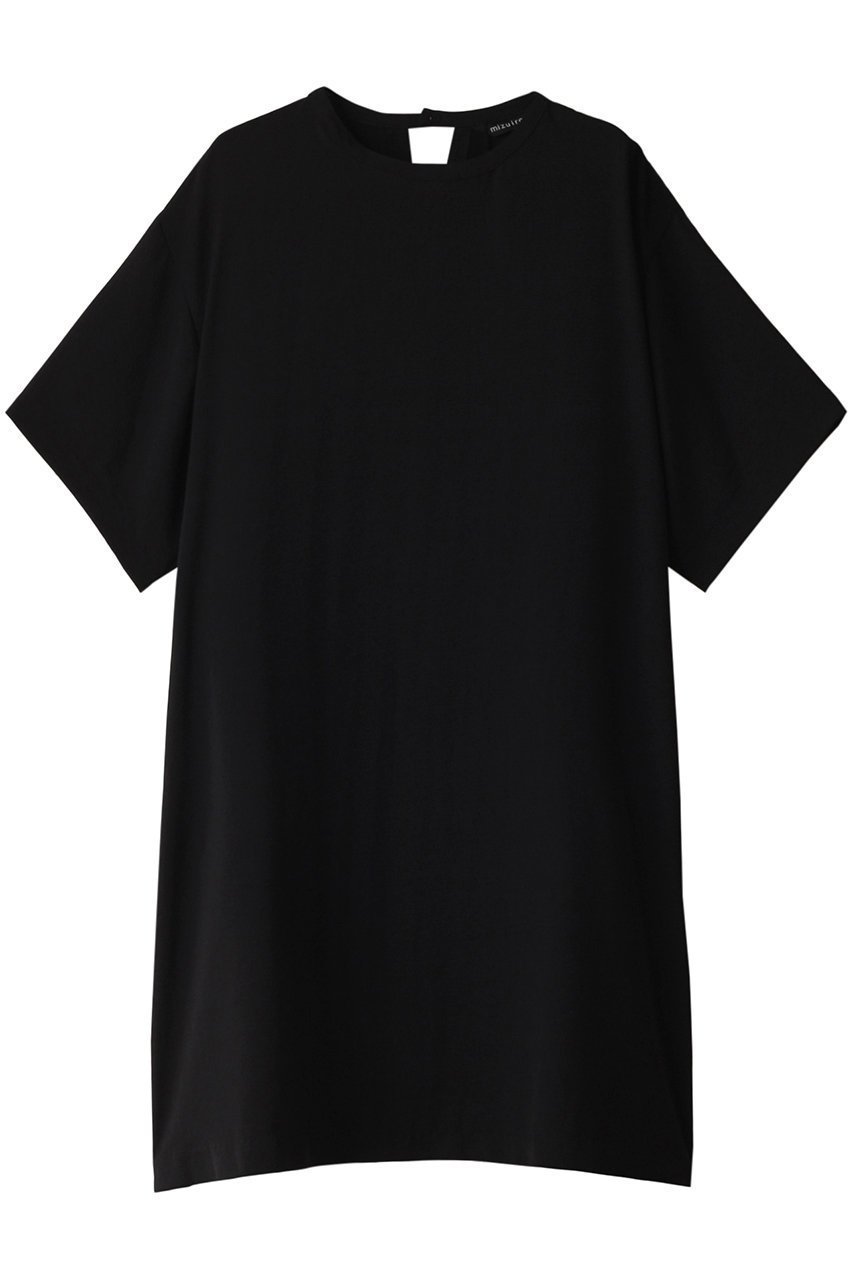 【ミズイロ インド/mizuiro ind】のA line wide slv OP ワンピース インテリア・キッズ・メンズ・レディースファッション・服の通販 founy(ファニー) 　ファッション　Fashion　レディースファッション　Fashion for Women　ワンピース　Dresses　チュニック　Tunic Tops & Dresses　シンプル　Simple, Minimal　チュニック　Tunic, Long Top　black|ID: prp329100003938665 ipo3291000000032899304