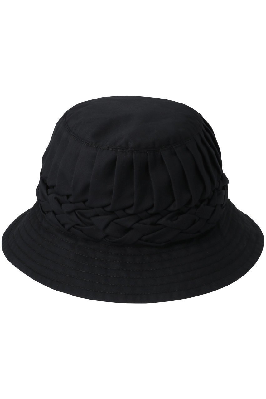 【マーレット/MERLETTE】のMARBELLA TWILL スモッキング刺しゅう コットンツイルハット インテリア・キッズ・メンズ・レディースファッション・服の通販 founy(ファニー) 　ファッション　Fashion　レディースファッション　WOMEN　帽子　Hats　シンプル　Simple　スモッキング　Smocking　帽子　Hat　ブラック|ID: prp329100003938676 ipo3291000000025986812