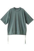 【メゾンスペシャル/MAISON SPECIAL】の【UNISEX】ヘビー天竺プライムオーバーサイドZIPピグメントクルーネックT 人気、トレンドファッション・服の通販 founy(ファニー) ファッション Fashion レディースファッション Fashion for Women トップス・カットソー Cut & Sew Tops シャツ・ブラウス・オフィスカジュアル Elegant Blouses & Button-Ups ロングTシャツ・Tシャツ Longline T-Shirts & Tees カットソー・ベーシックTシャツ Cut-and-Sewn Tops / Stretch Tees & Basics ユニセックス Unisex, Genderless ケミカル Chemical, Chemical Wash ショート Short, Short Length スタイリッシュ Stylish, Fashionable スリーブ Sleeve, Long Sleeve / Short Sleeve パターン Pattern, Design Print 半袖 Short Sleeve, Half Sleeve thumbnail BLU(ブルー)|ID: prp329100003938679 ipo3291000000032934162