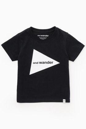 【アンドワンダー/and wander / KIDS】の【KID】78 and wander big logo T kids 人気、トレンドファッション・服の通販 founy(ファニー) ファッション Fashion キッズファッション KIDS トップス・カットソー Tops/Tees/Kids ユニセックス Unisex トライアングル Triangle フロント Front プリント Print |ID:prp329100003940313