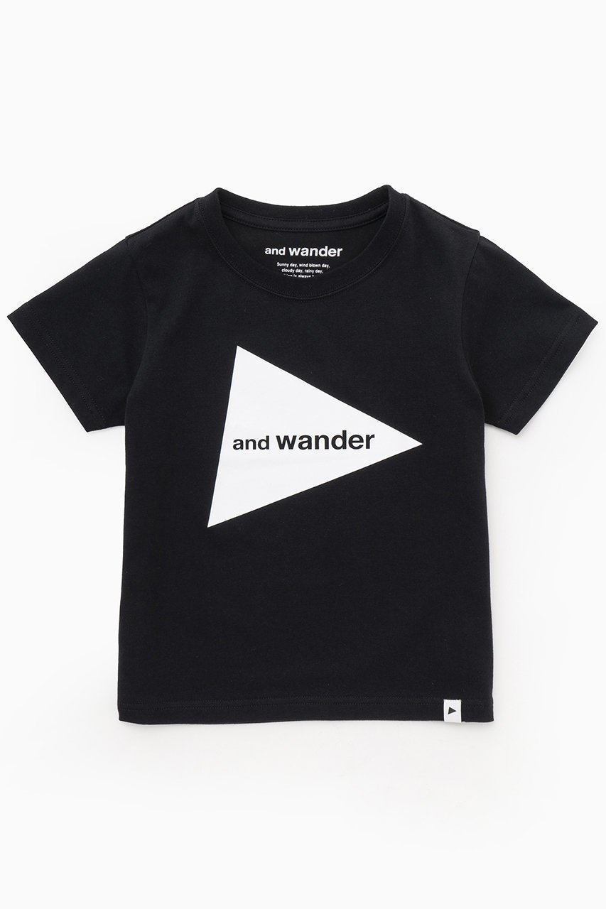 【アンドワンダー/and wander / KIDS】の【KID】78 and wander big logo T kids 人気、トレンドファッション・服の通販 founy(ファニー) 　ファッション　Fashion　キッズファッション　KIDS　トップス・カットソー　Tops/Tees/Kids　ユニセックス　Unisex　トライアングル　Triangle　フロント　Front　プリント　Print　 other-1|ID: prp329100003940313 ipo3291000000025995868