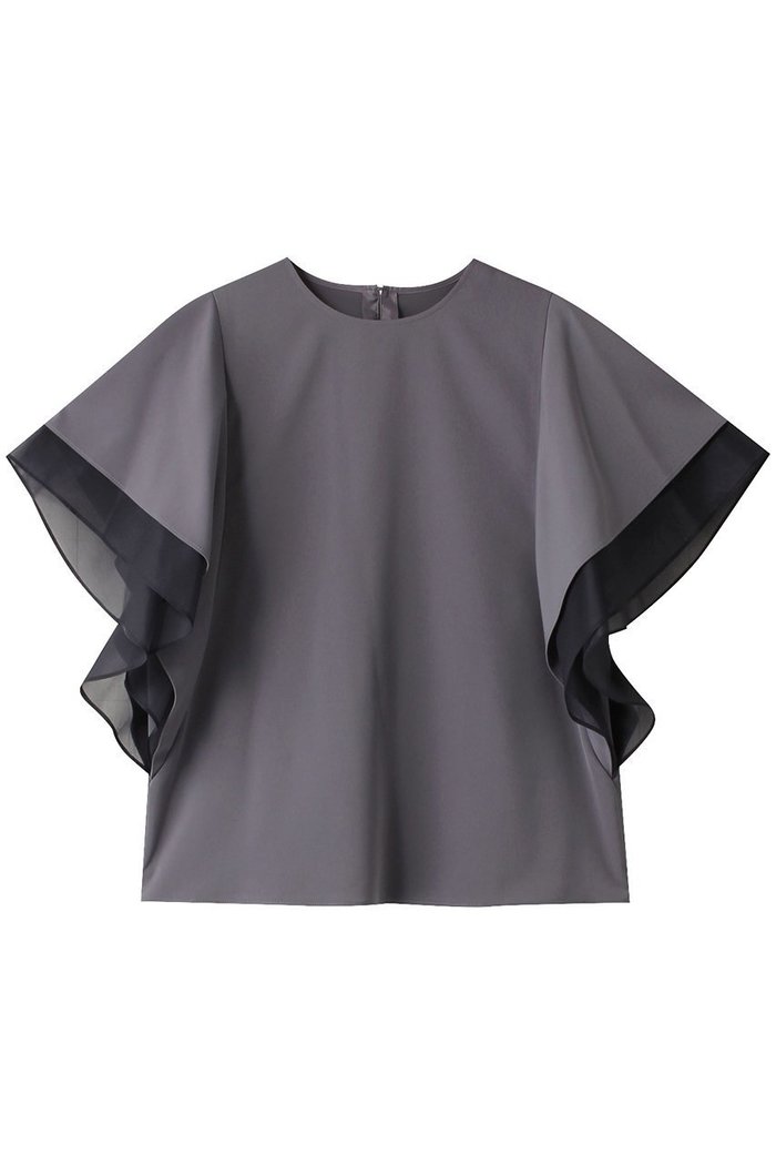 【アドーア/ADORE】の2WAYツイルブラウス インテリア・キッズ・メンズ・レディースファッション・服の通販 founy(ファニー) https://founy.com/ ファッション Fashion レディースファッション Fashion for Women トップス・カットソー Cut & Sew Tops シャツ・ブラウス・オフィスカジュアル Elegant Blouses & Button-Ups コンパクト Compact, Small Size シアー Sheer, See-Through ショート Short, Short Length シンプル Simple, Minimal ストレッチ Stretch, Stretchy Fabric スリーブ Sleeve, Long Sleeve / Short Sleeve ツイル Twist, Twisted Detail フレア Flare, Flared |ID: prp329100003940335 ipo3291000000032907952
