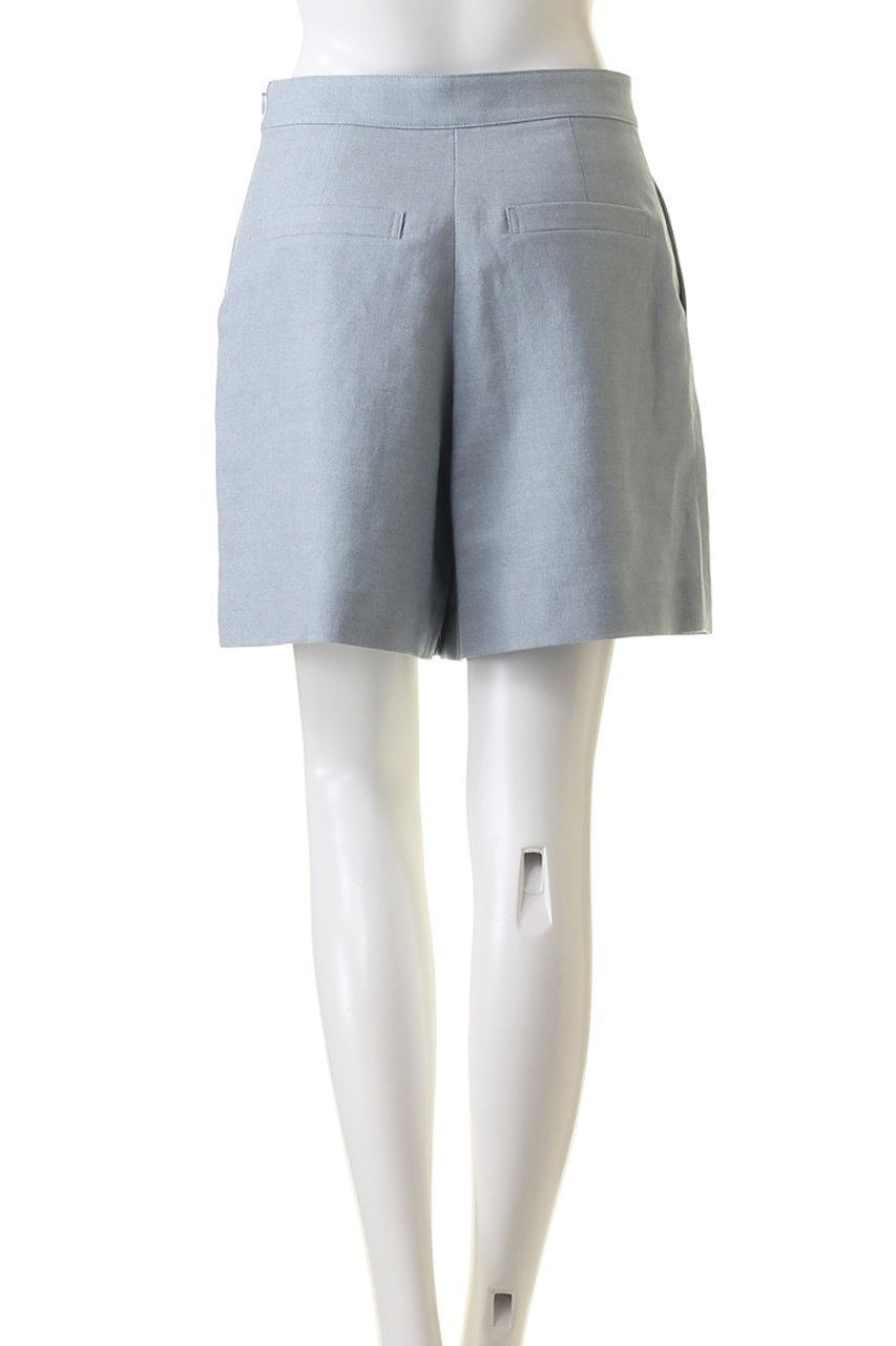 【アルアバイル/allureville】のリネン混シャークスキンショートパンツ 人気、トレンドファッション・服の通販 founy(ファニー) 　ファッション　Fashion　レディースファッション　Fashion for Women　パンツ　Pants & Trousers　ショートパンツ・ハーフパンツ　High-Waisted & Relaxed Shorts　おすすめ　Recommended / Our Picks　カットソー　Cut and Sewn Top　ショート　Short, Short Length　ジャケット　Jacket, Outerwear　セットアップ　Set-Up, Coordinated Outfit　フロント　Front, Front Design　リネン　Linen, Linen Fabric　無地　Plain, Solid Color　other-4|ID: prp329100003940401 ipo3291000000032820726