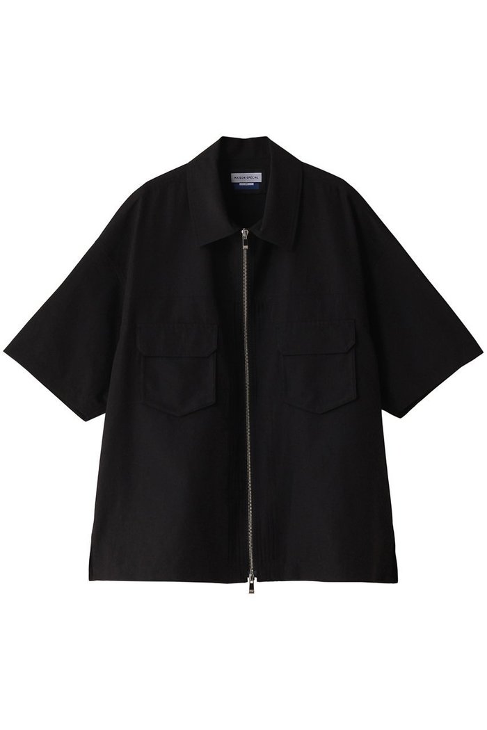 【メゾンスペシャル/MAISON SPECIAL】の【UNISEX】セカンドデザインZIPS/Sシャツ インテリア・キッズ・メンズ・レディースファッション・服の通販 founy(ファニー) https://founy.com/ ファッション Fashion レディースファッション Fashion for Women トップス・カットソー Cut & Sew Tops シャツ・ブラウス・オフィスカジュアル Elegant Blouses & Button-Ups ユニセックス Unisex, Genderless ショート Short, Short Length スリーブ Sleeve, Long Sleeve / Short Sleeve トレンド Trend, Trending Now フロント Front, Front Design プリーツ Pleats, Pleated エレガント 上品 Elegant |ID: prp329100003940408 ipo3291000000036401782