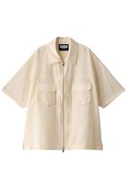 【メゾンスペシャル/MAISON SPECIAL】の【UNISEX】セカンドデザインZIPS/Sシャツ IVR(アイボリー)|ID: prp329100003940408 ipo3291000000036401784