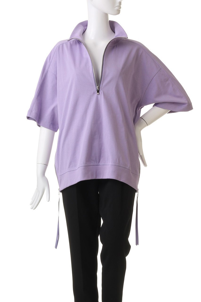 【メゾンスペシャル/MAISON SPECIAL】の【UNISEX】ヘビー天竺 プライムオーバーサイドZIPハーフZIPTシャツ 人気、トレンドファッション・服の通販 founy(ファニー) 　ファッション　Fashion　レディースファッション　Fashion for Women　トップス・カットソー　Cut & Sew Tops　シャツ・ブラウス・オフィスカジュアル　Elegant Blouses & Button-Ups　ロングTシャツ・Tシャツ　Longline T-Shirts & Tees　カットソー・ベーシックTシャツ　Cut-and-Sewn Tops / Stretch Tees & Basics　ユニセックス　Unisex, Genderless　なめらか　Smooth, Silky Texture　インナー　Innerwear　ショート　Short, Short Length　シルケット　Silket, Silky Cotton　ジップ　Zip, Zipper　スタイリッシュ　Stylish, Fashionable　スリーブ　Sleeve, Long Sleeve / Short Sleeve　ハーフ　Half, Half-Length　パターン　Pattern, Design Print　半袖　Short Sleeve, Half Sleeve　other-7|ID: prp329100003940409 ipo3291000000036667024