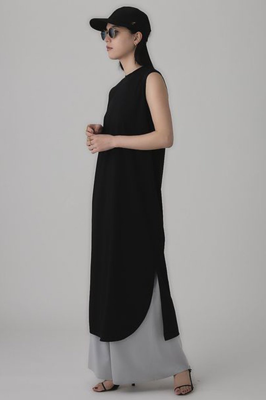 【カオス/Chaos】のロウエンスムースワンピース 人気、トレンドファッション・服の通販 founy(ファニー) 　ファッション　Fashion　レディースファッション　Ladies' Fashion Online　ワンピース　Dress　チュニック　Tunic　カッティング　Cutting　カットソー　Cut And Sew　サテン　Satin　チュニック　Tunic　バランス　Balance　ロング　Long　エレガント 上品　Elegant　 other-1|ID: prp329100003940411 ipo3291000000032523169