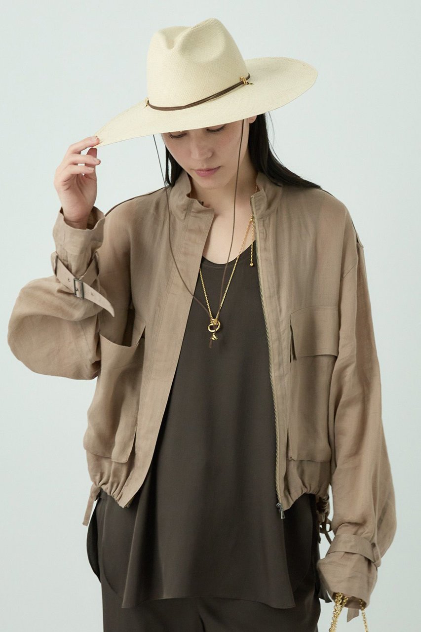 【カオス/Chaos】のゴーダブルゾン インテリア・キッズ・メンズ・レディースファッション・服の通販 founy(ファニー) 　ファッション　Fashion　レディースファッション　Fashion for Women　アウター　Coat / Outerwear Collection　レディースジャケット・軽アウター　Jackets　ブルゾンジャケット・スポーティアウター　Blouson Jackets　2025年　2025　2025春夏・S/S　Spring/Summer 2025 SS25　ジャケット　Jacket, Outerwear　ツイル　Twist, Twisted Detail　ブルゾン　Blouson, Bomber Jacket　夏　Summer　定番　Standard, Basic Item　羽織　Haori, Light Jacket　チャイモカ|ID: prp329100003940413 ipo3291000000032957183