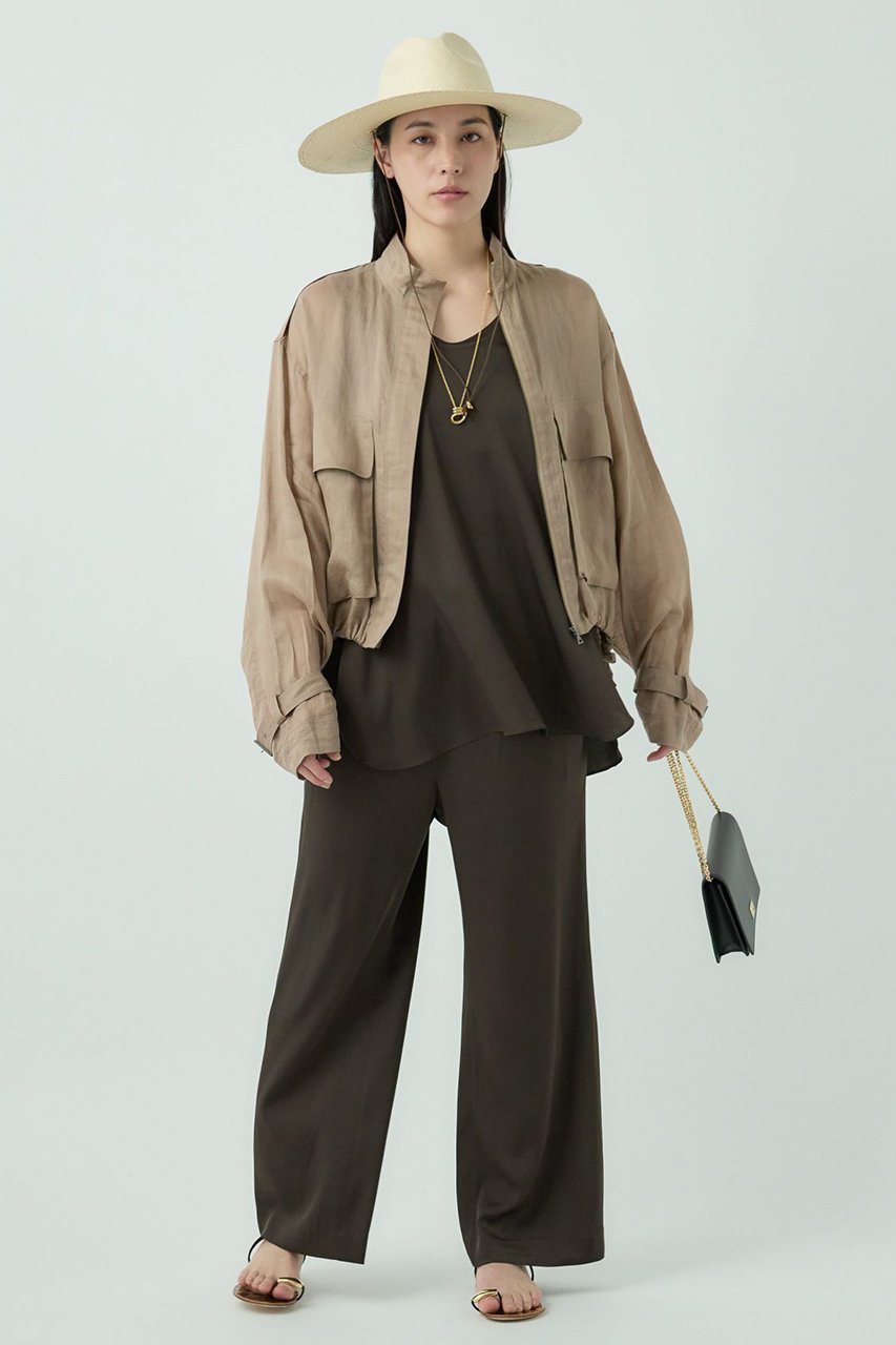 【カオス/Chaos】のゴーダブルゾン 人気、トレンドファッション・服の通販 founy(ファニー) 　ファッション　Fashion　レディースファッション　Fashion for Women　アウター　Coat / Outerwear Collection　レディースジャケット・軽アウター　Jackets　ブルゾンジャケット・スポーティアウター　Blouson Jackets　2025年　2025　2025春夏・S/S　Spring/Summer 2025 SS25　ジャケット　Jacket, Outerwear　ツイル　Twist, Twisted Detail　ブルゾン　Blouson, Bomber Jacket　夏　Summer　定番　Standard, Basic Item　羽織　Haori, Light Jacket　other-2|ID: prp329100003940413 ipo3291000000032957187