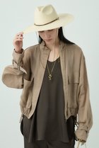 【カオス/Chaos】のゴーダブルゾン 人気、トレンドファッション・服の通販 founy(ファニー) ファッション Fashion レディースファッション Fashion for Women アウター Coat / Outerwear Collection レディースジャケット・軽アウター Jackets ブルゾンジャケット・スポーティアウター Blouson Jackets 2025年 2025 2025春夏・S/S Spring/Summer 2025 SS25 ジャケット Jacket, Outerwear ツイル Twist, Twisted Detail ブルゾン Blouson, Bomber Jacket 夏 Summer 定番 Standard, Basic Item 羽織 Haori, Light Jacket thumbnail チャイモカ|ID: prp329100003940413 ipo3291000000033705479
