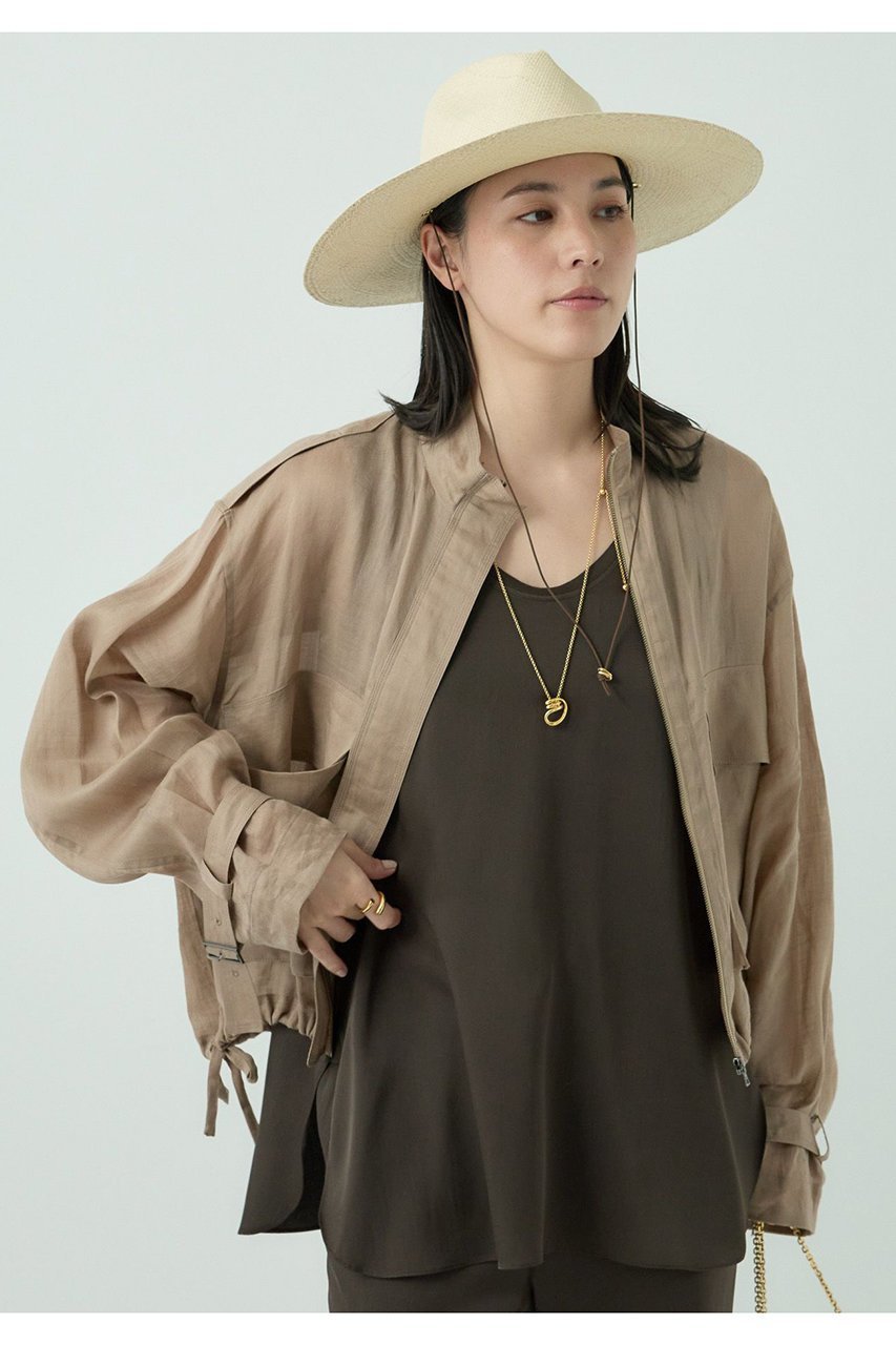 【カオス/Chaos】のゴーダブルゾン 人気、トレンドファッション・服の通販 founy(ファニー) 　ファッション　Fashion　レディースファッション　Fashion for Women　アウター　Coat / Outerwear Collection　レディースジャケット・軽アウター　Jackets　ブルゾンジャケット・スポーティアウター　Blouson Jackets　2025年　2025　2025春夏・S/S　Spring/Summer 2025 SS25　ジャケット　Jacket, Outerwear　ツイル　Twist, Twisted Detail　ブルゾン　Blouson, Bomber Jacket　夏　Summer　定番　Standard, Basic Item　羽織　Haori, Light Jacket　other-5|ID: prp329100003940413 ipo3291000000035724483