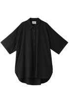 【ミディウミソリッド/MIDIUMISOLID】のover size shirt シャツ black|ID:prp329100003940415