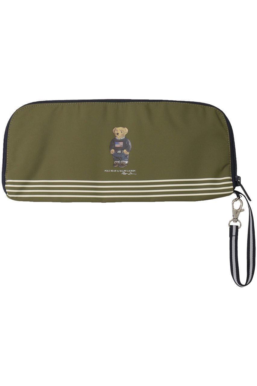 【ポロラルフローレン/POLO RALPH LAUREN】のミニ傘用吸水ポーチ インテリア・キッズ・メンズ・レディースファッション・服の通販 founy(ファニー) 　ファッション　Fashion　レディースファッション　Fashion for Women　レイングッズ・傘・晴雨兼用傘　Umbrellas & Rain Gear　ポーチ&ミニバッグ　Pouches & Mini Bags　ハンカチ　Handkerchief, Hanky　ポーチ　Pouch, Small Case　ラップ　Wrap, Wrap Design　傘　Umbrella, Parasol　吸水　Absorbent, Quick-Dry　時計　Watch, Wristwatch　カーキ|ID: prp329100003940436 ipo3291000000032841958