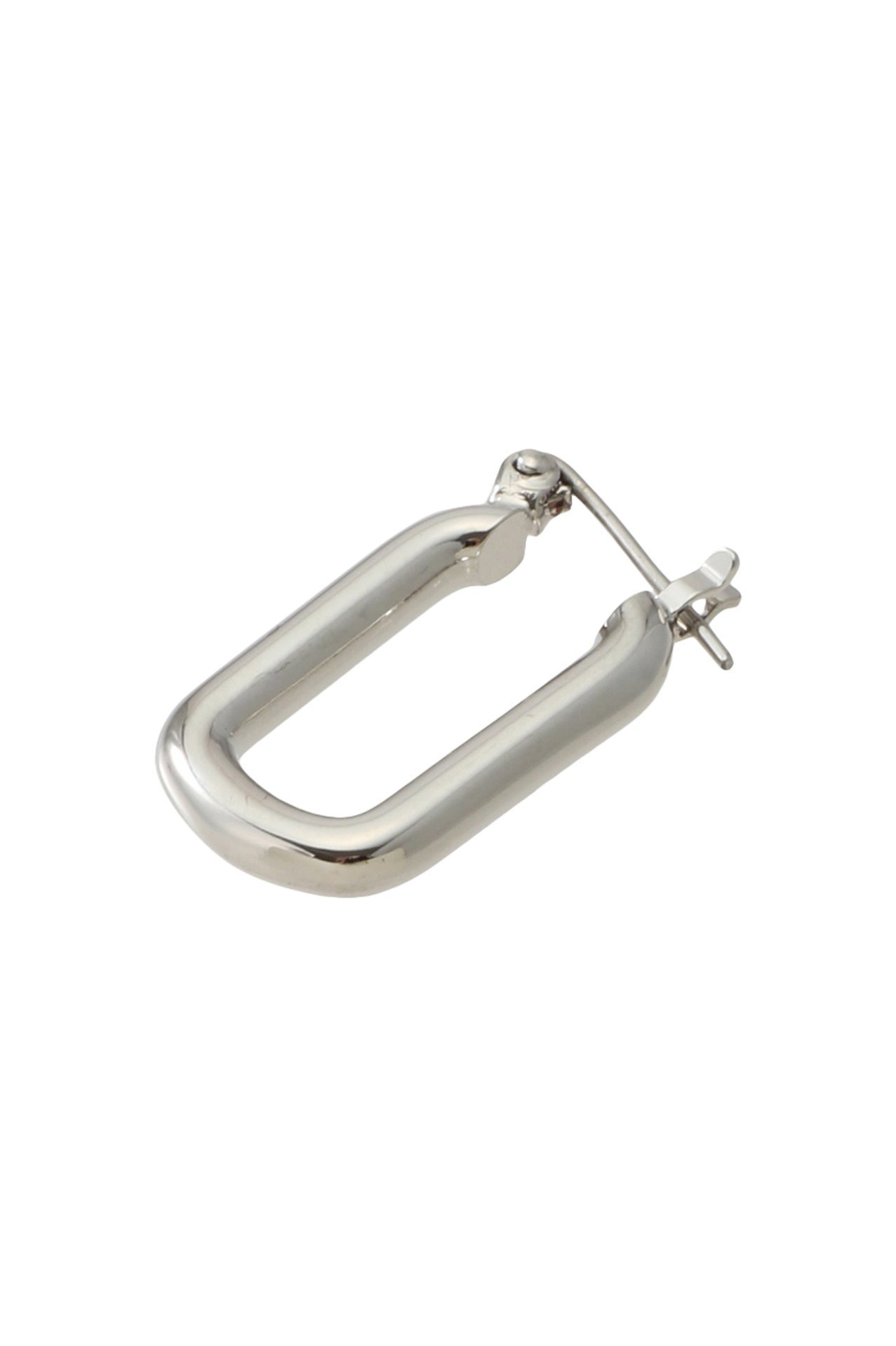 【ローラロンバルディ/LAURA LOMBARDI】のCresca Hoops Platinum ピアス 人気、トレンドファッション・服の通販 founy(ファニー) 　ファッション　Fashion　レディースファッション　Fashion for Women　ジュエリー　Jewelry　ファッションリング　Fashion Rings　イヤリング・フープ・ドロップタイプ　Hoop, Drop & Clip Earrings　イヤリング　Earrings　シルバー　Silver, Metallic Silver　スクエア　Square, Square Shape　スタイリッシュ　Stylish, Fashionable　フォルム　Silhouette, Form　フープ　Hoop, Hoop Earrings　エレガント 上品　Elegant　再入荷　Restock / Back in Stock　定番　Standard, Basic Item　other-3|ID: prp329100003940442 ipo3291000000035657536