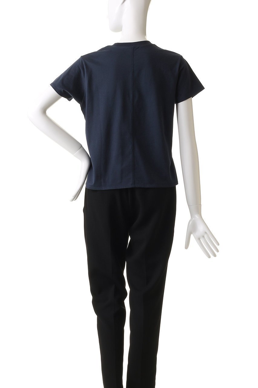 【スリー ドッツ/three dots】のサンデッドジャージー ミニTシャツ 大人の最旬トレンドファッション＆コーディネート founy(ファウニー) 　ファッション　Fashion　レディースファッション　Fashion for Women　トップス・カットソー　Cut & Sew Tops　シャツ・ブラウス・オフィスカジュアル　Elegant Blouses & Button-Ups　ロングTシャツ・Tシャツ　Longline T-Shirts & Tees　カットソー・ベーシックTシャツ　Cut-and-Sewn Tops / Stretch Tees & Basics　なめらか　Smooth, Silky Texture　コンパクト　Compact, Small Size　ショート　Short, Short Length　シンプル　Simple, Minimal　スリーブ　Sleeve, Long Sleeve / Short Sleeve　トレンド　Trend, Trending Now　ベーシック　Basic, Essential　other-4|ID: prp329100003942360 ipo3291000000036976607