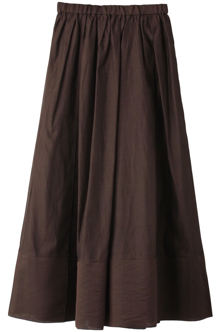 【ブラミンク/BLAMINK】のコットンシルクロングスカート 人気、トレンドファッション・服の通販 founy(ファニー) 　ファッション　Fashion　レディースファッション　WOMEN　スカート　Skirt　ロングスカート　Long Skirt　インナー　Inner　シアー　Sheer　シルク　Silk　トレンド　Trend　フレア　Flare　ペチコート　Petticoat　ロング　Long　ワイド　Wide　NEW・新作・新着・新入荷　New Arrivals　 other-1|ID: prp329100003942369 ipo3291000000026005935