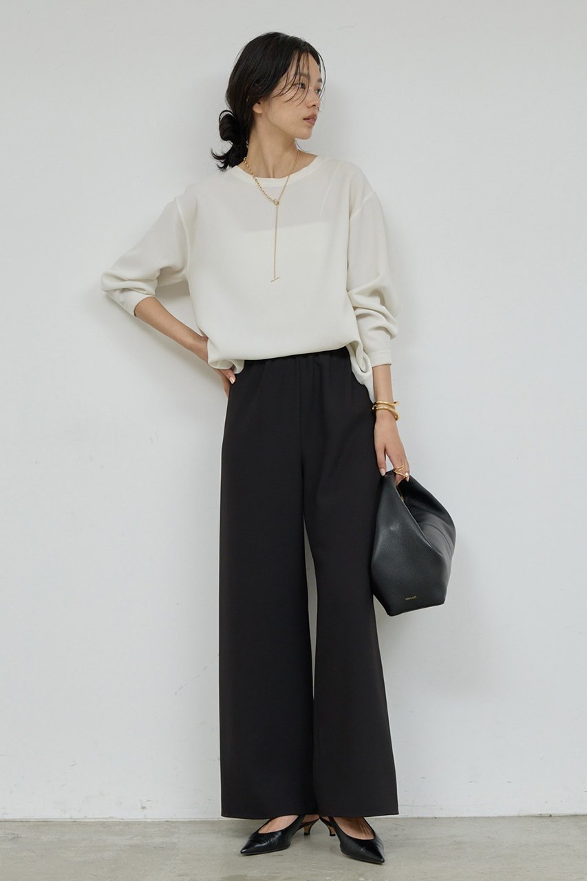 【ガリャルダガランテ/GALLARDAGALANTE】のワイドドロストパンツ 人気、トレンドファッション・服の通販 founy(ファニー) 　ファッション　Fashion　レディースファッション　Fashion for Women　パンツ　Pants & Trousers　キャミソール　Camisole, Spaghetti Strap Top　タンク　Tank Top, Sleeveless Top　ワイド　Wide, Wide Fit　other-2|ID: prp329100003942376 ipo3291000000035688920