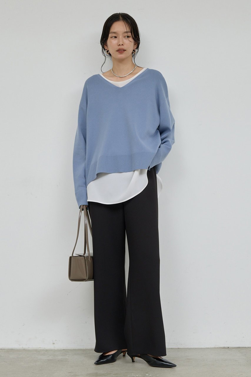 【ガリャルダガランテ/GALLARDAGALANTE】のワイドドロストパンツ 人気、トレンドファッション・服の通販 founy(ファニー) 　ファッション　Fashion　レディースファッション　Fashion for Women　パンツ　Pants & Trousers　キャミソール　Camisole, Spaghetti Strap Top　タンク　Tank Top, Sleeveless Top　ワイド　Wide, Wide Fit　other-8|ID: prp329100003942376 ipo3291000000035688926