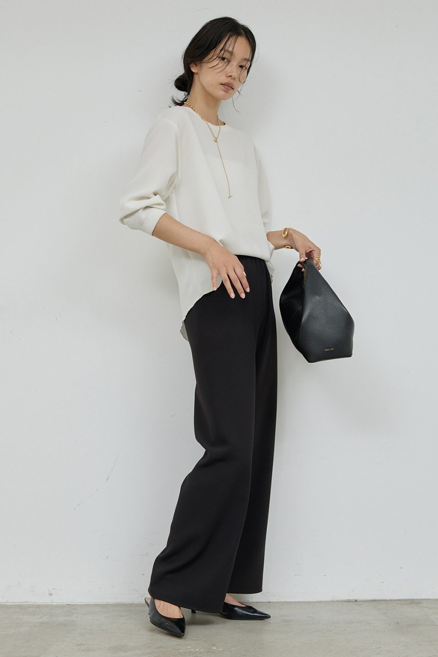 【ガリャルダガランテ/GALLARDAGALANTE】のワイドドロストパンツ 人気、トレンドファッション・服の通販 founy(ファニー) 　ファッション　Fashion　レディースファッション　Fashion for Women　パンツ　Pants & Trousers　キャミソール　Camisole, Spaghetti Strap Top　タンク　Tank Top, Sleeveless Top　ワイド　Wide, Wide Fit　other-3|ID: prp329100003942376 ipo3291000000036418418