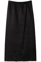 【ブラミンク/BLAMINK】のクラッシュサテンタイトスカート ブラック|ID:prp329100003942420