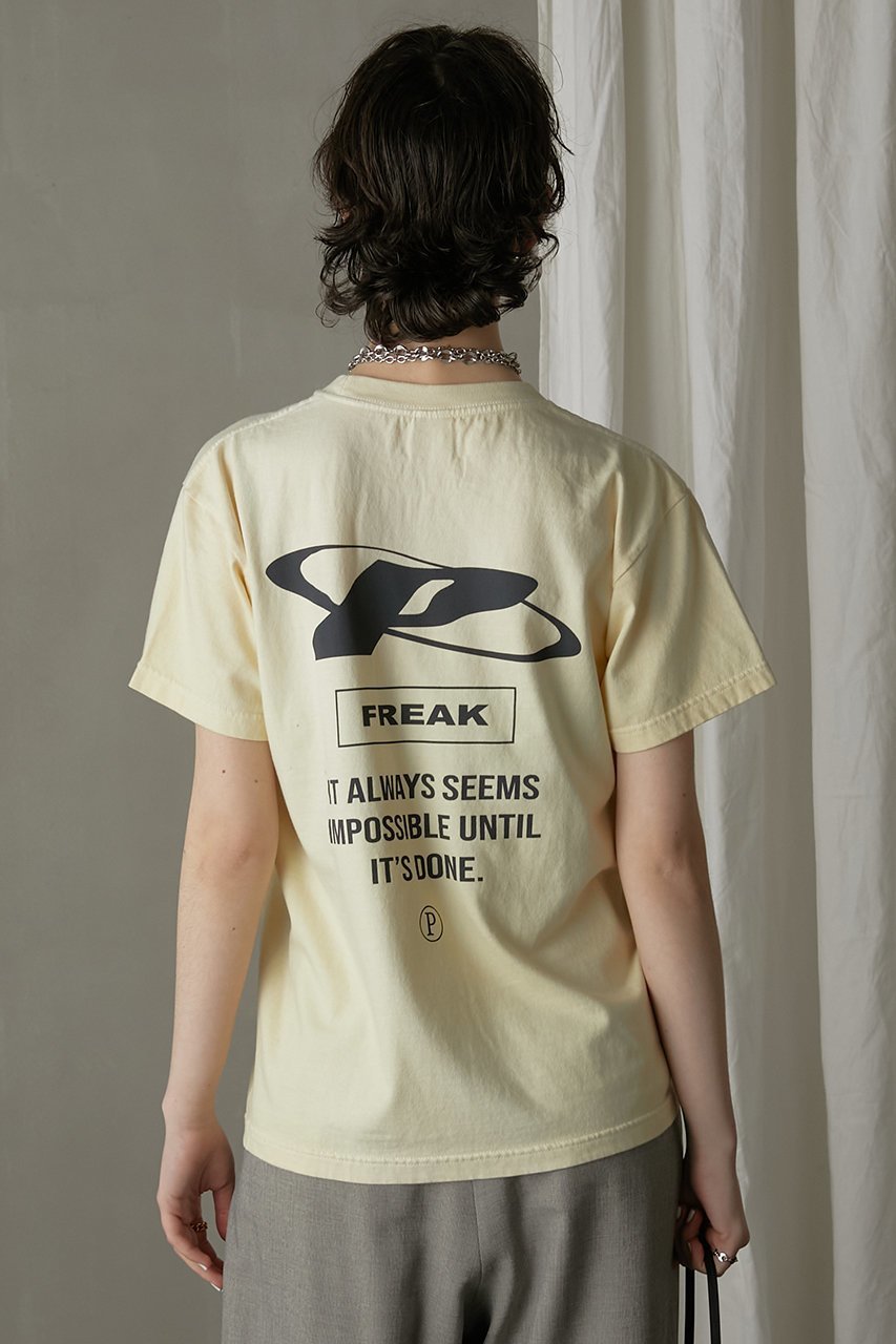 【プランク プロジェクト/PRANK PROJECT】のFREAK-Tシャツ / FREAK Tee 人気、トレンドファッション・服の通販 founy(ファニー) 　ファッション　Fashion　レディースファッション　WOMEN　トップス・カットソー　Tops/Tshirt　シャツ/ブラウス　Shirts/Blouses　ロング / Tシャツ　T-Shirts　カットソー　Cut and Sewn　ショート　Short　スリーブ　Sleeve　フロント　Front　プリント　Print　ヴィンテージ　Vintage　other-6|ID: prp329100003942421 ipo3291000000031459159