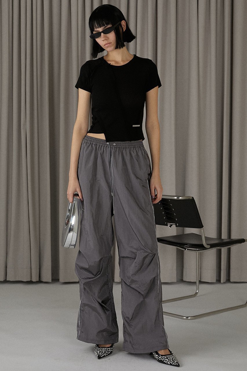 【プランク プロジェクト/PRANK PROJECT】のアウトシームテレコトリムトップ / Outseam Teleco Trim Top 人気、トレンドファッション・服の通販 founy(ファニー) 　ファッション　Fashion　レディースファッション　WOMEN　トップス・カットソー　Tops/Tshirt　シャツ/ブラウス　Shirts/Blouses　ロング / Tシャツ　T-Shirts　カットソー　Cut and Sewn　アシンメトリー　Asymmetry　シアー　Sheer　ショート　Short　スリーブ　Sleeve　スーピマ　Supima　テレコ　Tereko　ミラノリブ　Milan Ribs　ヴィンテージ　Vintage　other-2|ID: prp329100003942422 ipo3291000000031713301